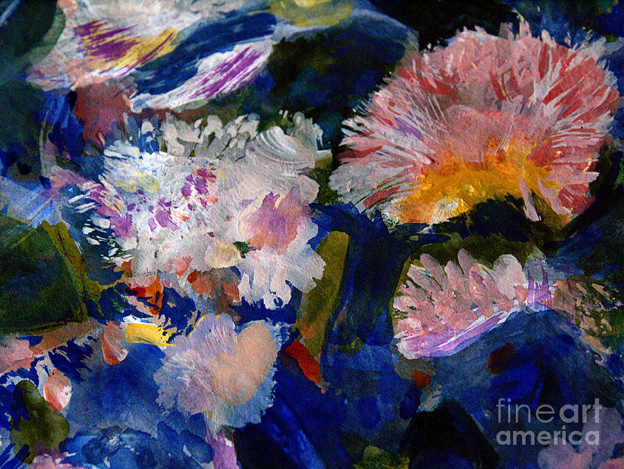The Magic of Flowers Painting by Nancy Kane Chapman