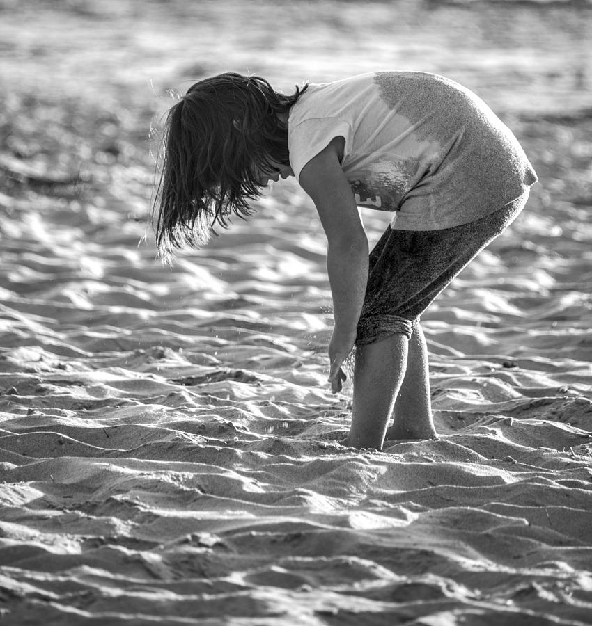 Rockaway Beach Photograph - The Magic Of Sand by Image Takers Photography LLC - Carol Haddon