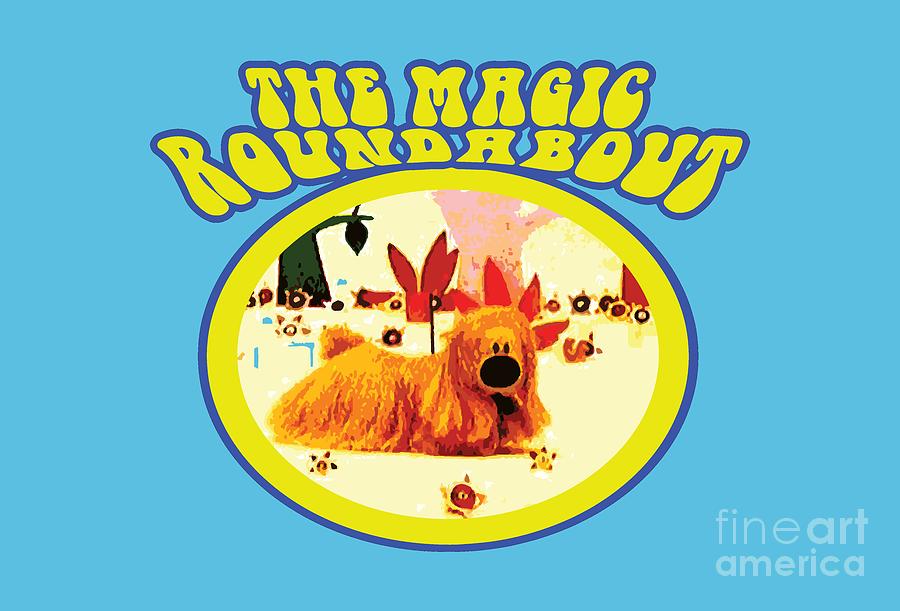 The Magic Roundabout Retro Design Hippy Design 60s And 70s By