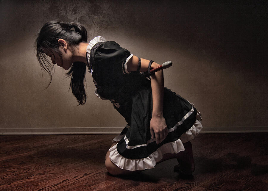 Rope Photograph - The Maid by David April