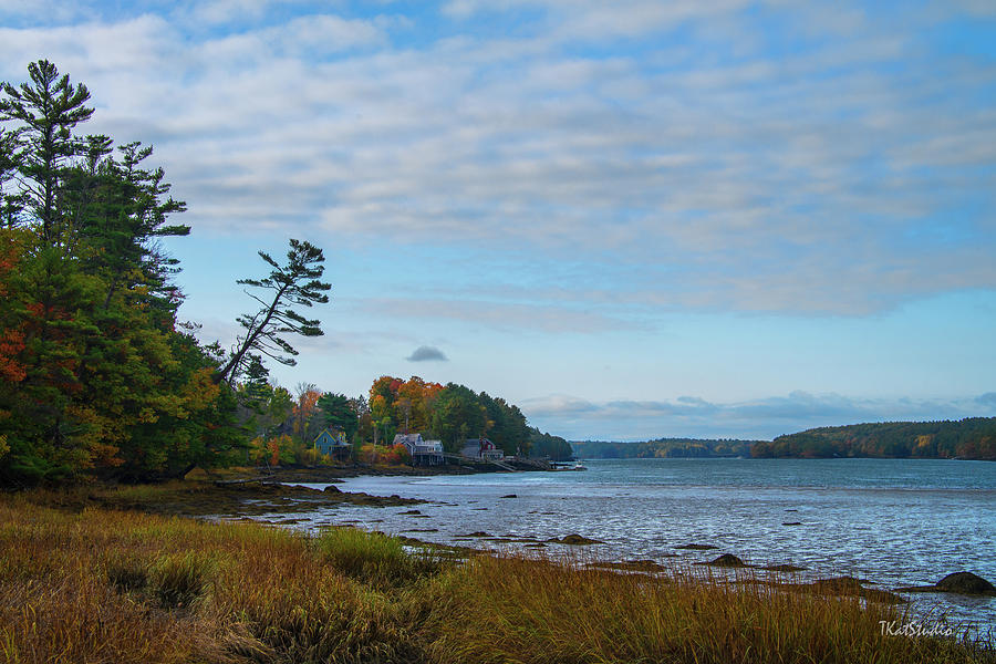 The Maine Coast near Edgecomb  Photograph by Tim Kathka