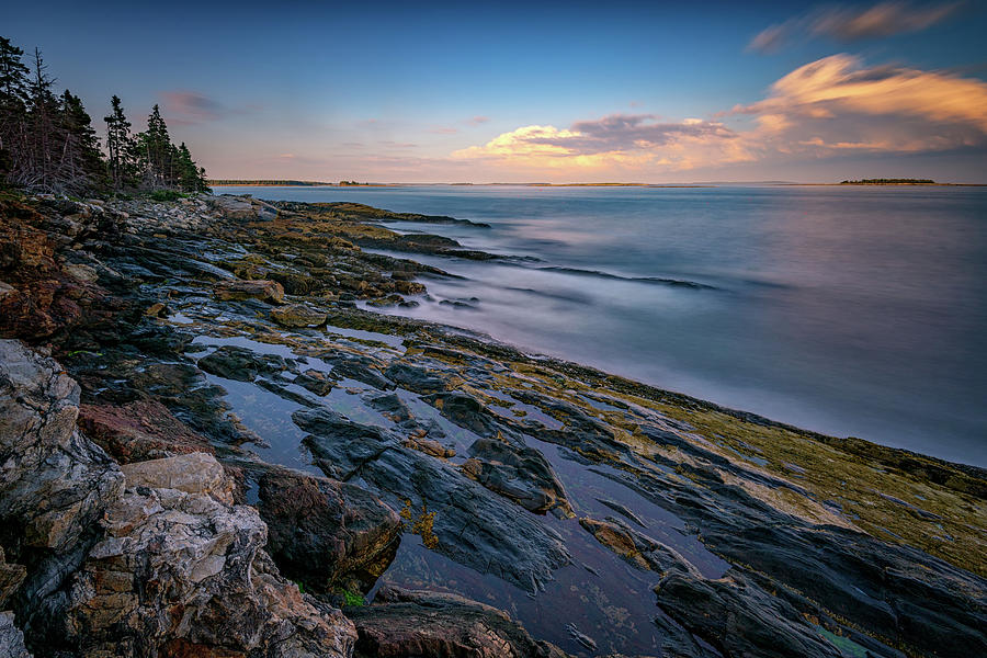 Bristol Photograph - The Maine Coast by Rick Berk