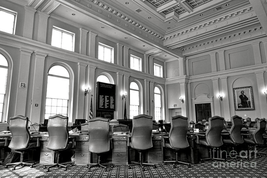 The Maine Senate Chamber Photograph by Olivier Le Queinec