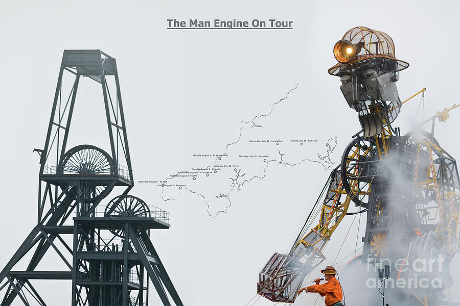The Man Engine On Tour Photograph by Terri Waters