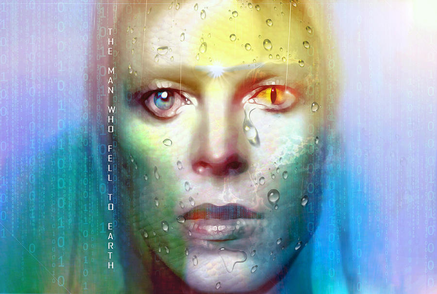 The Man Who Fell To Earth Digital Art by Mal Bray