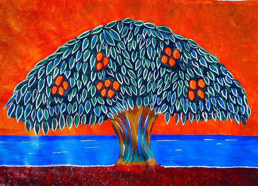 The Mango Tree Painting