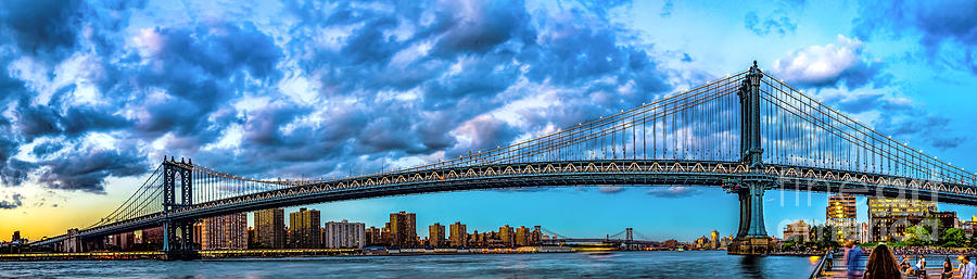 The Manhattan Bridge Photograph by Nick Zelinsky Jr