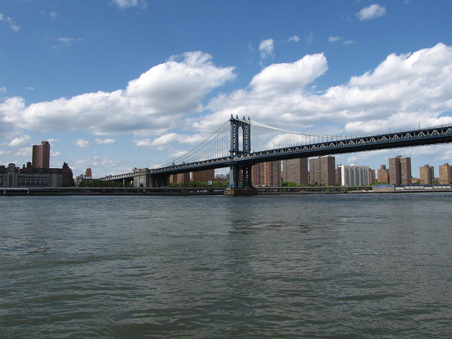 New York City Photograph - The Manhattan Bridge by Peter Aiello