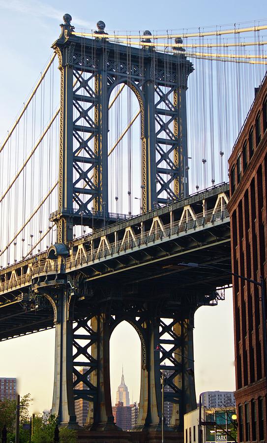 The Manhattan Bridge Photograph by Ydania Ogando
