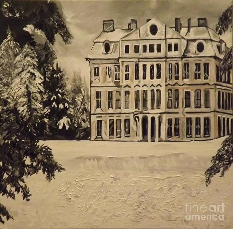 The Mansion Painting by Denise Morgan
