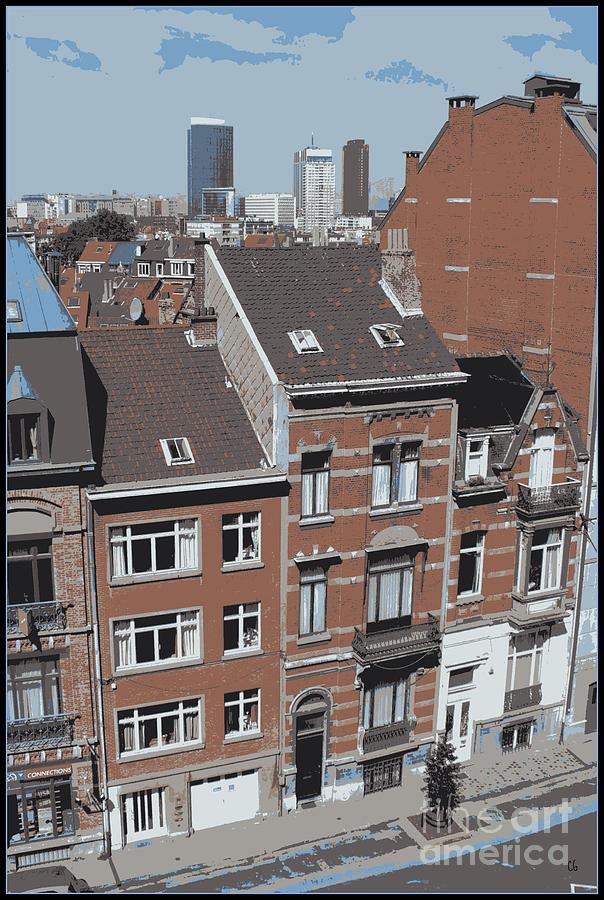 The Many Layers of Brussels Photograph by Carol Groenen