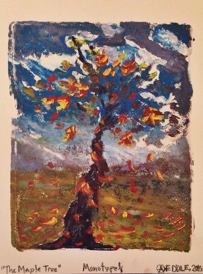 The Maple Tree Painting by Angela Weddle