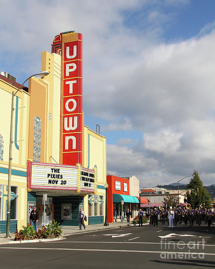 The Marching Band at The Uptown Theater in Napa California 7D8925 Photograph by San Francisco