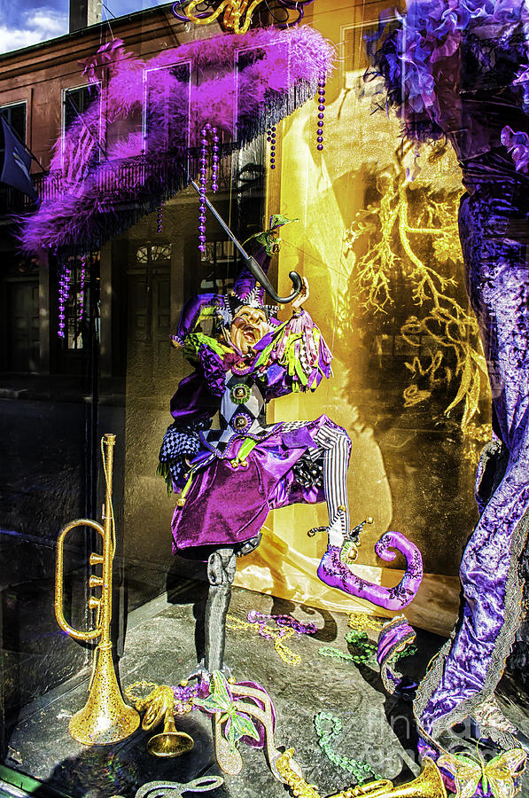 The Mardi Gras Jester Photograph by Frances Ann Hattier