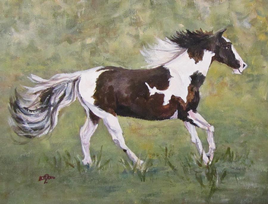 The Mare Painting by Barbara OToole