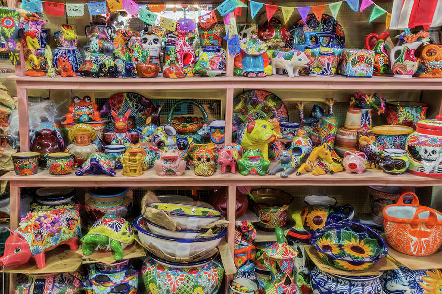The Market - Ceramic Souvenirs - Series 2/4 Photograph by Patti Deters