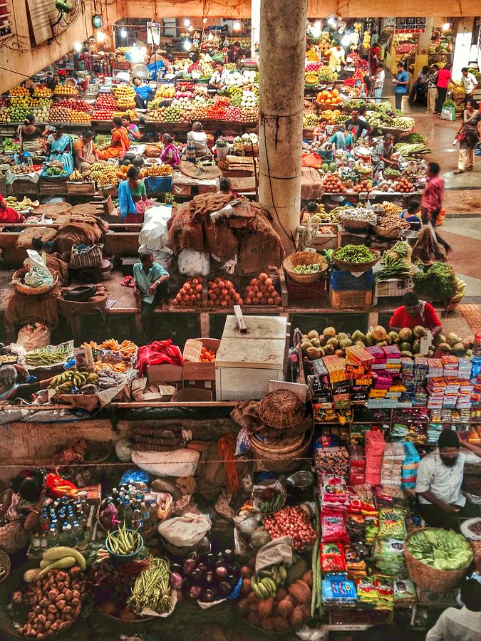 Fruit Photograph - The Market by LeLa Becker