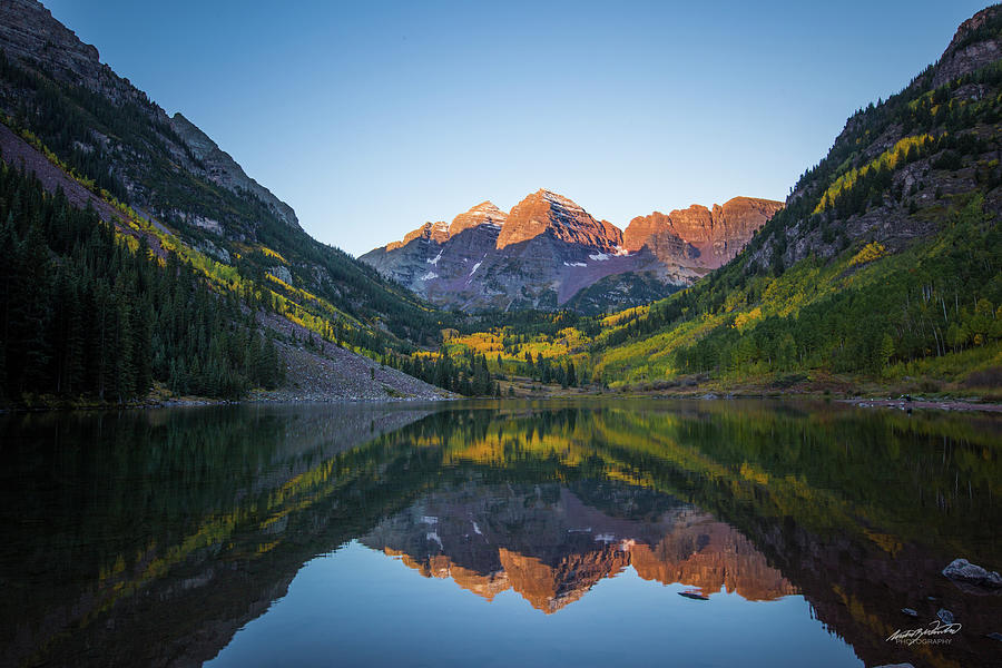 The Maroon Bells Photograph by Rowdy Winters - Pixels