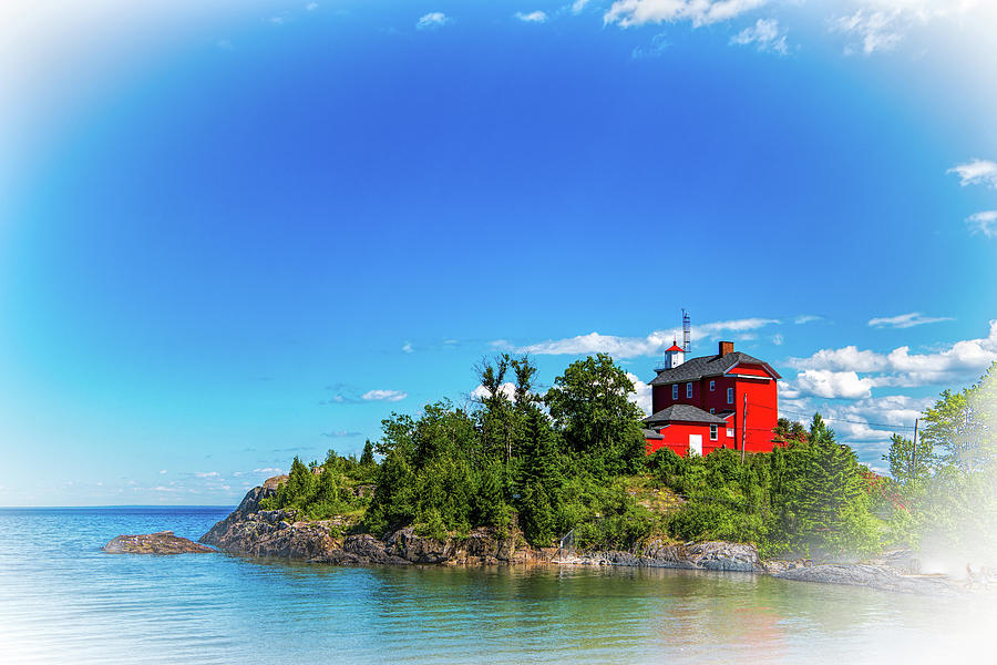 The Marquette Harbor Light Station Photograph by Paul LeSage
