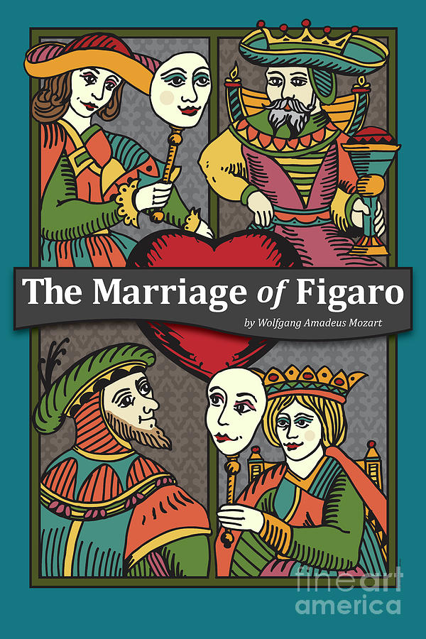Music Digital Art - The Marriage of Figaro by Joe Barsin
