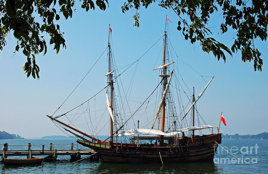 The Maryland Dove Ship Photograph by Thomas R Fletcher