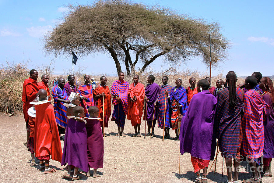 The Maasai #1 Photograph by Bruce Block