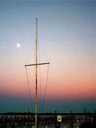 Dock Pastel - The Mast, Sag Harbor by Catherine Buxhoeveden