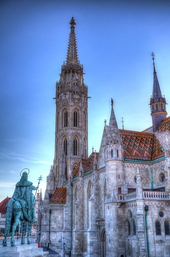 The Mathias Church Budapest Photograph by David Pyatt