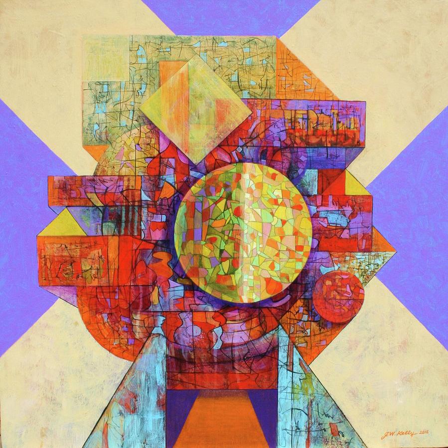 Spontaneous Painting - The MATRIX by J W Kelly Spontaneous Painting - The MATRIX by J W Kelly