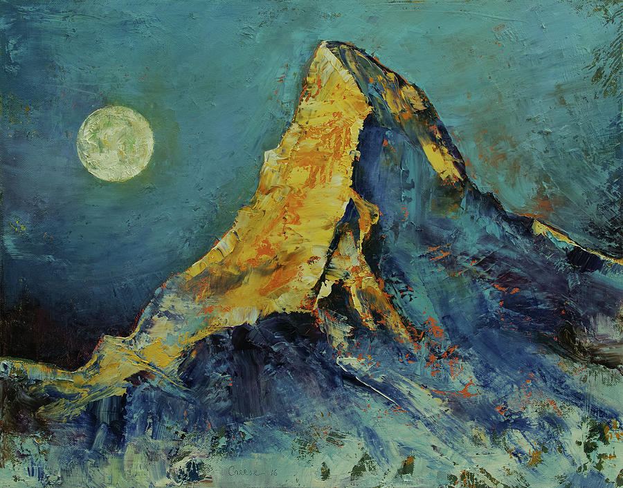 The Matterhorn Painting by Michael Creese