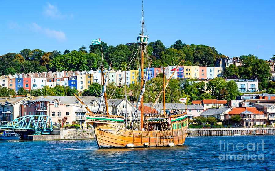 The Matthew in Bristol Harbour Photograph by Colin Rayner