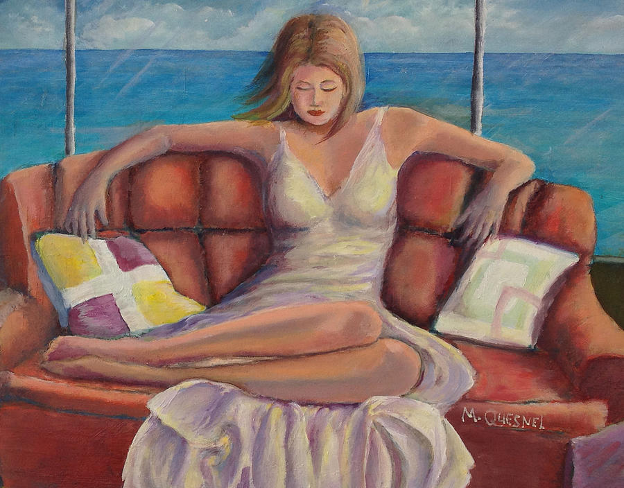 Summer Painting - The - Me - Time by Marcel Quesnel