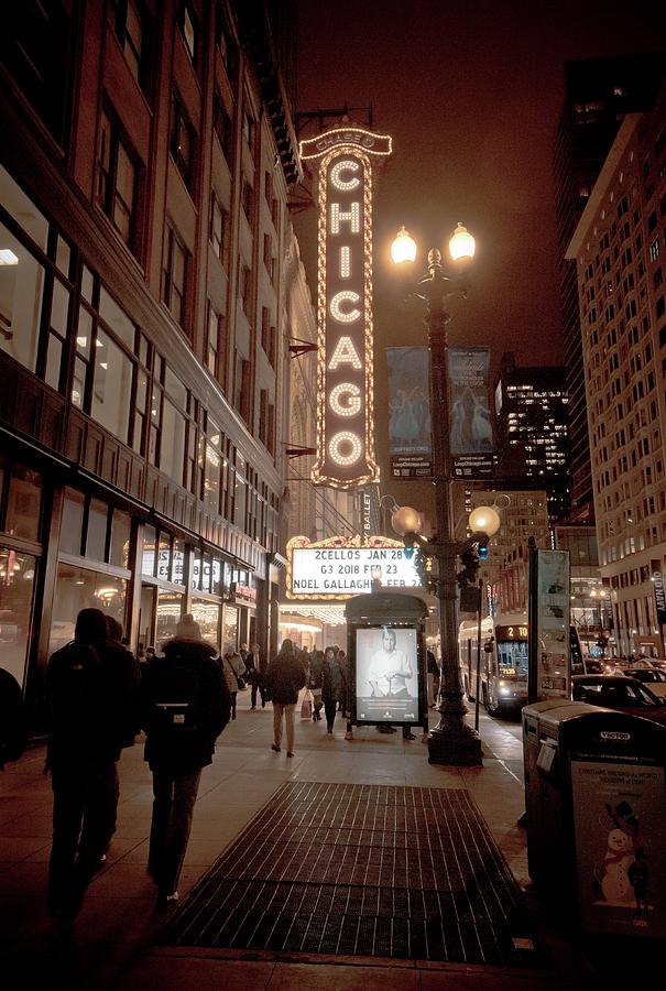 The Mean Streets of Chicago Photograph by Linda Unger