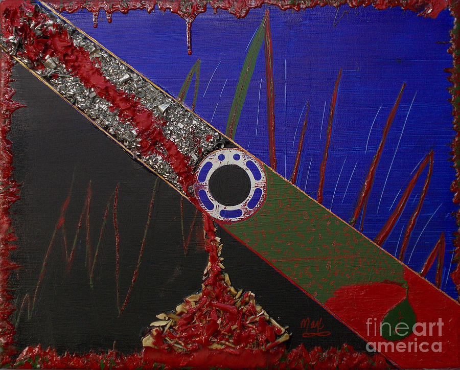 The Mechanization Of Greed Painting