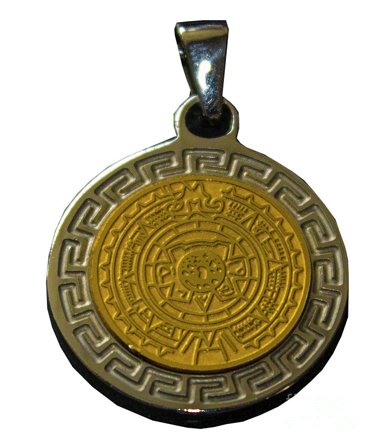 mayan calendar medallion