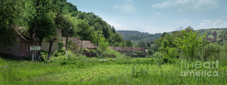 The Medieval Village of Malancrav, Transylvania, Romania Photograph by Perry Rodriguez