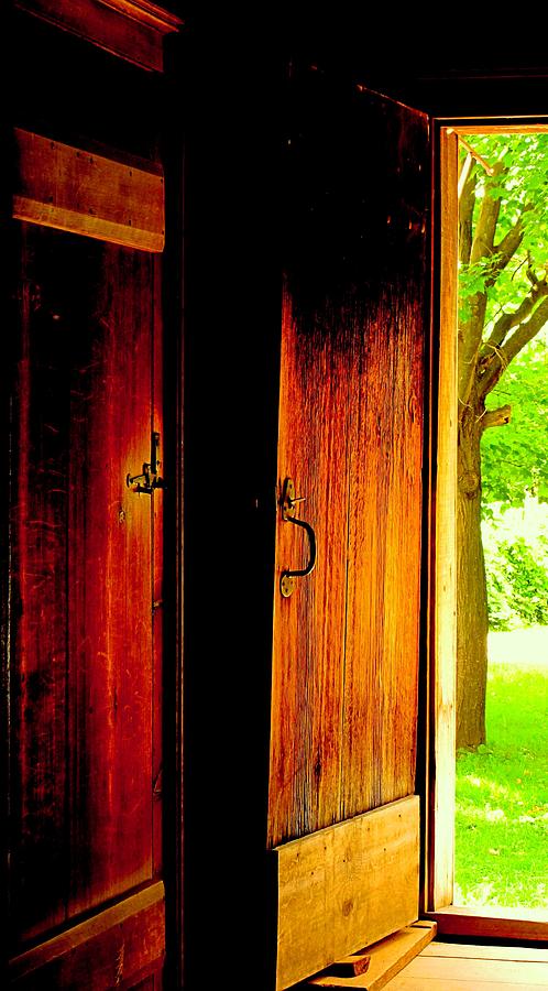 The Meeting House Door Photograph by Ian  MacDonald