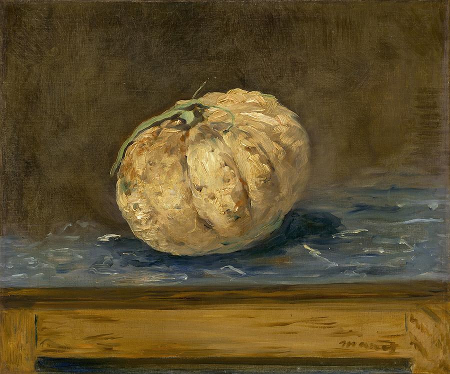 Edouard Manet Painting - The Melon by Edouard Manet