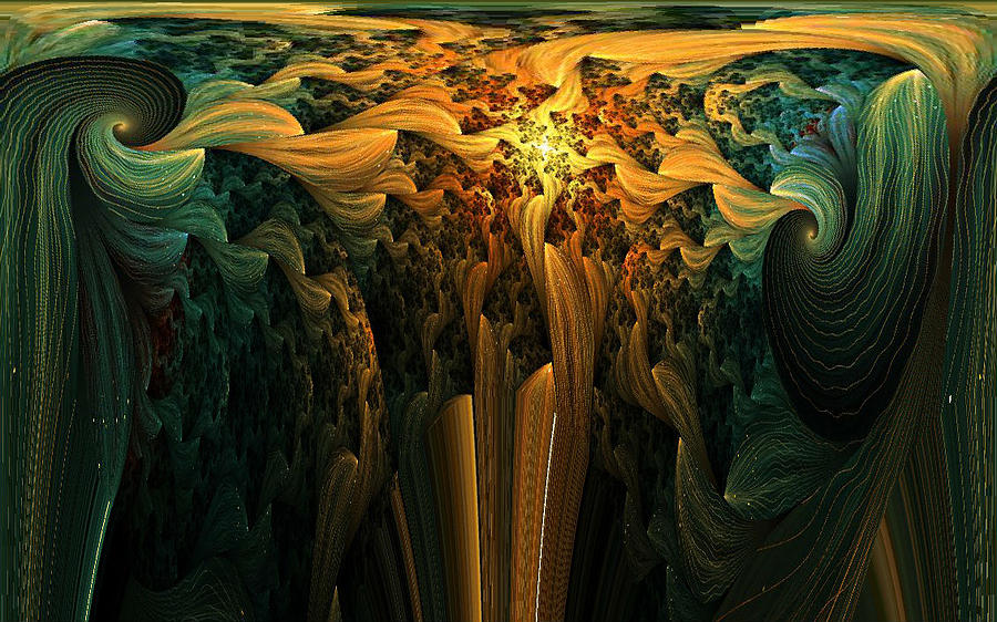 The Melting Earth Digital Art