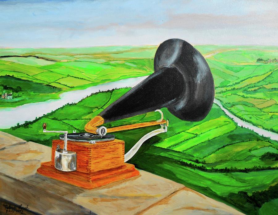 Music Painting - The Memory of Lyric Hours by Patrick Lynch