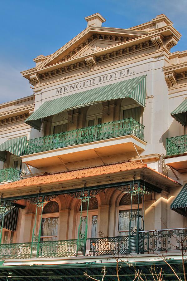 San Antonio Photograph - The Menger Hotel in HDR by Sarah Broadmeadow-Thomas