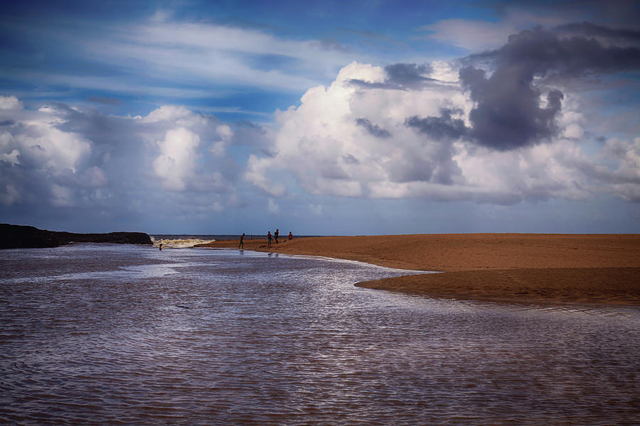 Beach Photograph - The Merge by Laurie Search