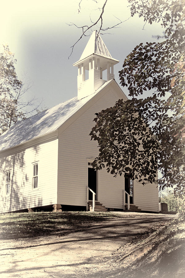 The Methodist Church Of Cades Cove Photograph by HH Photography of Florida