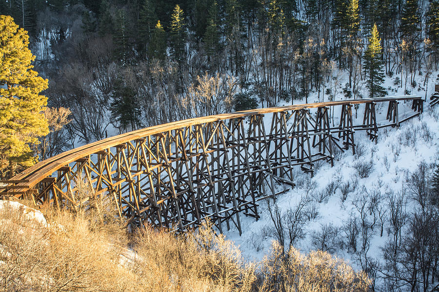 The Mexican Canyon Trestle Photograph by Racheal Christian