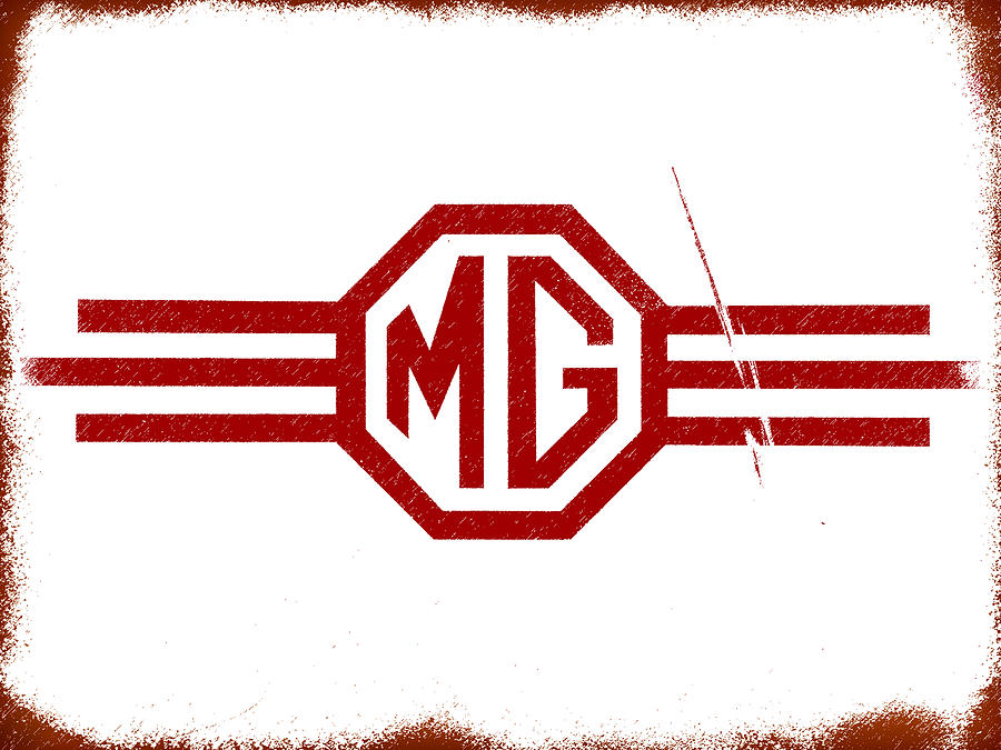 Mg Photograph - The MG Sign by Mark Rogan