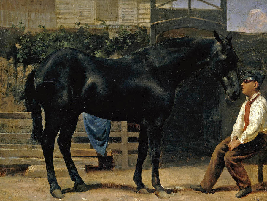 The Midday Rest Painting by Jacques-Laurent Agasse