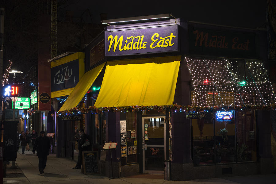 The Middle East Cambridge Ma  Central Square Photograph by 