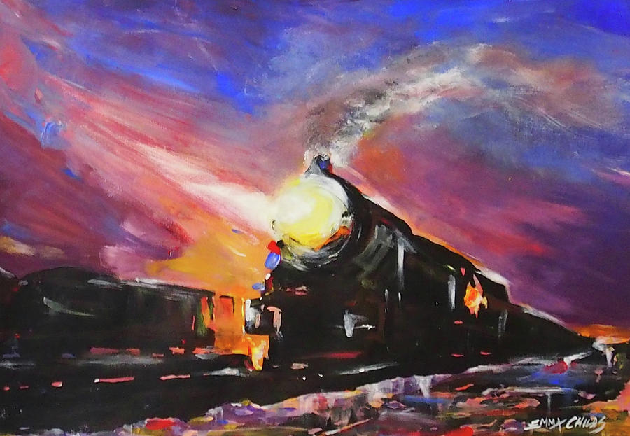 The Midnight Express Painting
