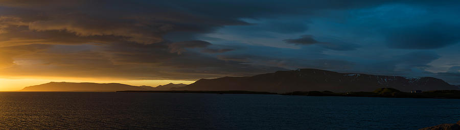 The Midnight Sun - Reykjavik Photograph by Sean Mathews | Fine Art America