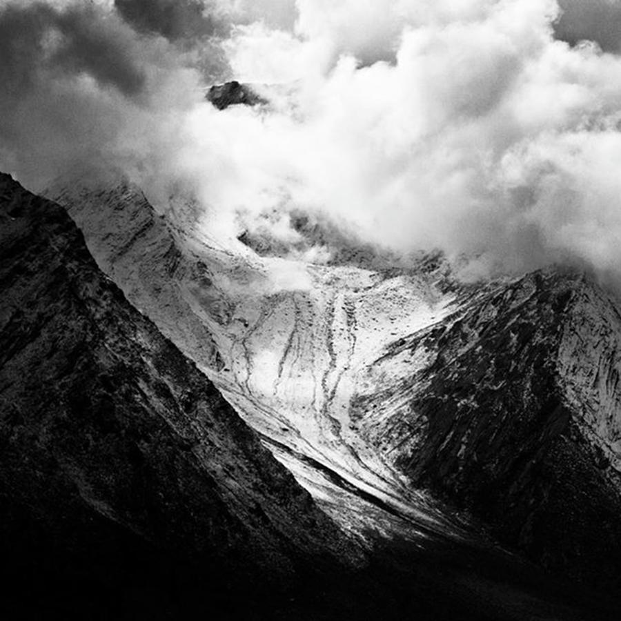 Peaks Photograph - The Might Of The Mountains by Aleck Cartwright